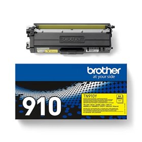 Toner original Brother TN910 amarelo - TN910Y
