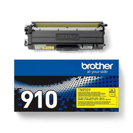 Toner original Brother TN910 amarelo - TN910Y