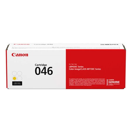 Toner original Canon 046 amarelo - 1247C002