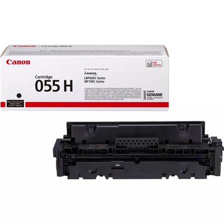 Toner original preto Canon 055H - 3020C002