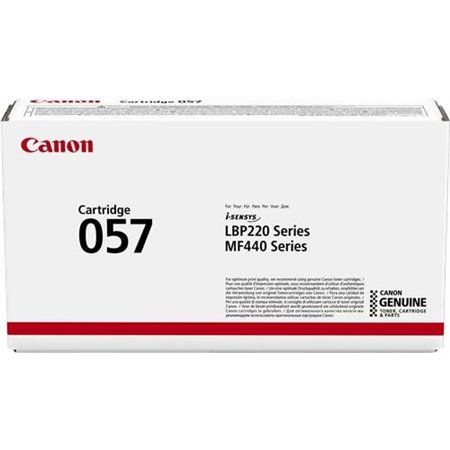 Toner original preto Canon 057 - 3009C002