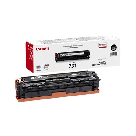 Toner original preto Canon 731 - 6272B002