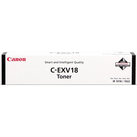 Toner original preto Canon CEXV18 - 0386B002