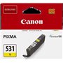 Tinteiro original Canon CLI531 amarelo - 6121C001/CLI531Y