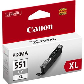 Tinteiro original Canon CLI551XL cinza - 6447B001