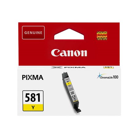 Tinteiro original Canon CLI581 amarelo - 2105C001