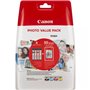 Canon CLI581 Pack de 4 Tinteiros originais - 50 folhas de papel fotográfico - 2106C005/2106C006
