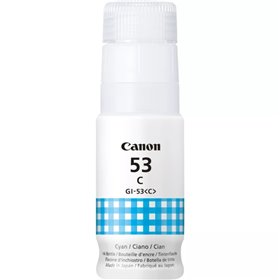 Garrafa original Canon GI53 Cyan - GI53C/4673C001