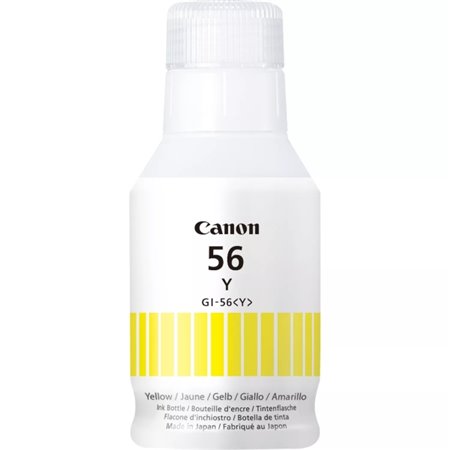 Garrafa original Canon GI56 amarelo - GI56Y/4432C001