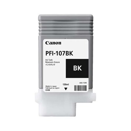 Tinteiro original Canon PFI107 Preto - PFI107BK/6705B001