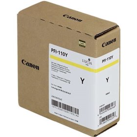 Tinteiro original Canon PFI110 amarelo - 2367C001