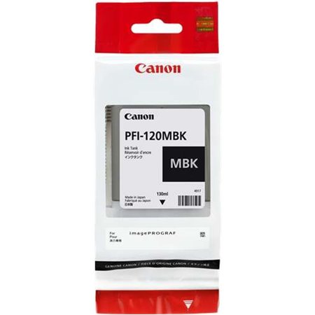 Tinteiro original Canon PFI120 preto fosco - 2884C001