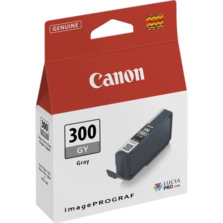Tinteiro original Canon PFI300 cinza - 4200C001/PFI300GY