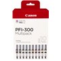 Canon PFI300 Pack de 10 Tinteiros originais - 4192C008