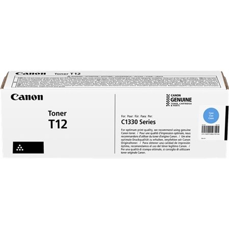 Toner original Canon T12 ciano - 5097C006