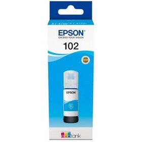 Garrafa original Epson 102 Cyan - C13T03R240