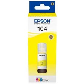 Garrafa original Epson 104 amarelo - C13T00P440