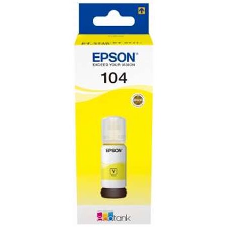 Garrafa original Epson 104 amarelo - C13T00P440