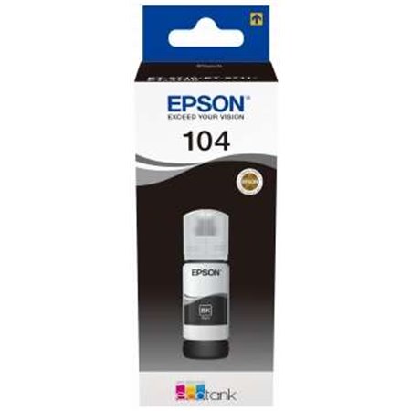 Garrafa original Epson 104 preto - C13T00P140