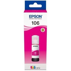 Garrafa original Epson 106 Magenta - C13T00R340