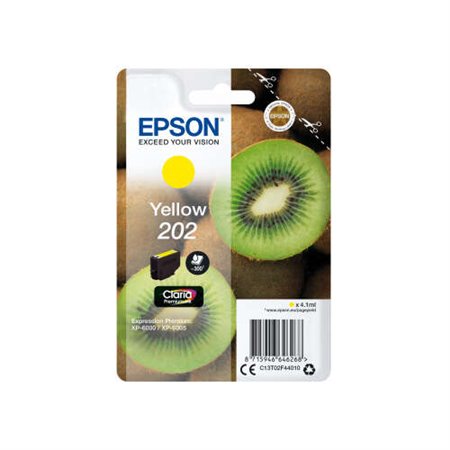 Tinteiro original Epson 202 amarelo - C13T02F44010