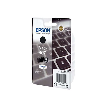 Tinteiro original Epson 407 preto - C13T07U140