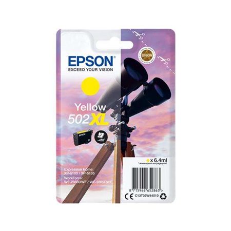 Tinteiro original Epson 502XL amarelo - C13T02W44010