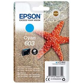Tinteiro original Epson 603 Cyan - C13T03U24010