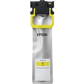 Tinteiro original Epson T01C4 amarelo - C13T01C400