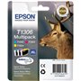 Epson T1306 Tinteiro original Pack de 3 - Ciano, Magenta, Amarelo - C13T13064012