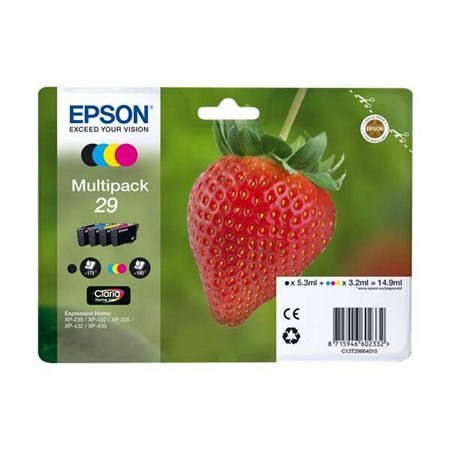 Epson T2986 (29) Pack de 4 Tinteiros originais - C13T29864012