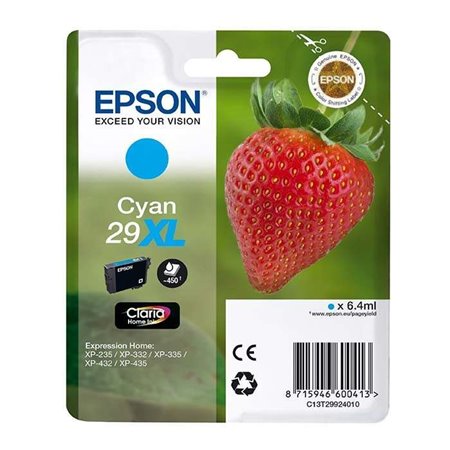 Tinteiro original Epson T2992 (29XL) ciano - C13T29924012