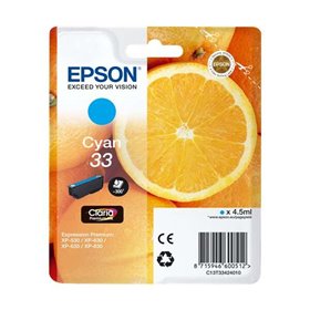 Tinteiro original Epson T3342 (33) Ciano - C13T33424012