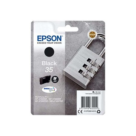 Tinteiro original Epson T3581 (35) Preto - C13T35814010