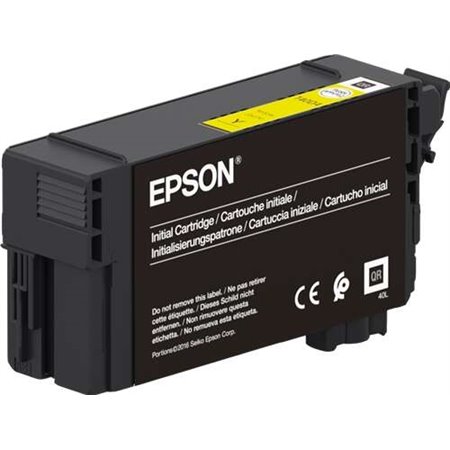 Tinteiro Epson T40C4 Amarelo Original UltraChrome XD2 C13T40C440
