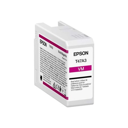 Tinteiro original Epson T47A3 Vivid Magenta - C13T47A300
