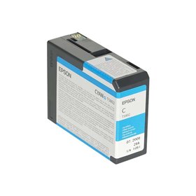 Tinteiro original Epson T5802 Ciano - C13T580200