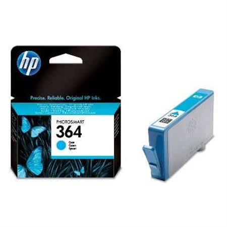 Tinteiro original HP 364 ciano - CB318EE