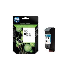 Tinteiro original preto HP 45 - 51645AE