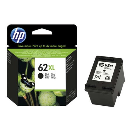 Tinteiro original preto HP 62XL - C2P05AE