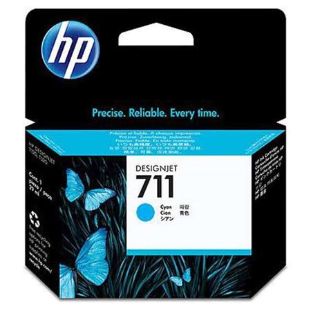 Tinteiro original HP 711 ciano - CZ130A