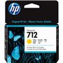 Tinteiro original HP 712 amarelo - 3ED69A