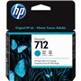 Tinteiro original HP 712 ciano - 3ED67A