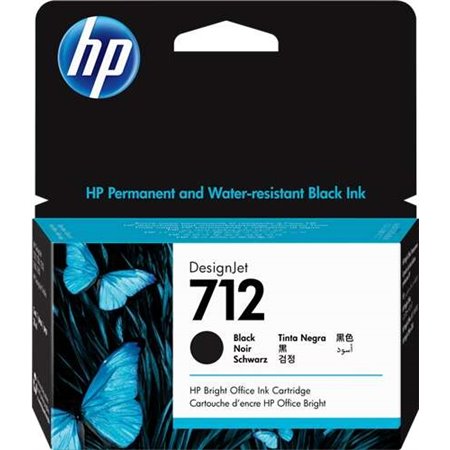 Tinteiro original preto HP 712 - 3ED70A