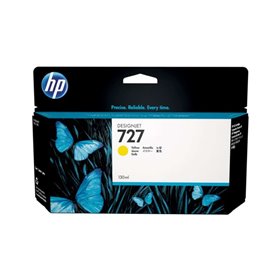 Tinteiro original HP 727 amarelo - B3P21A