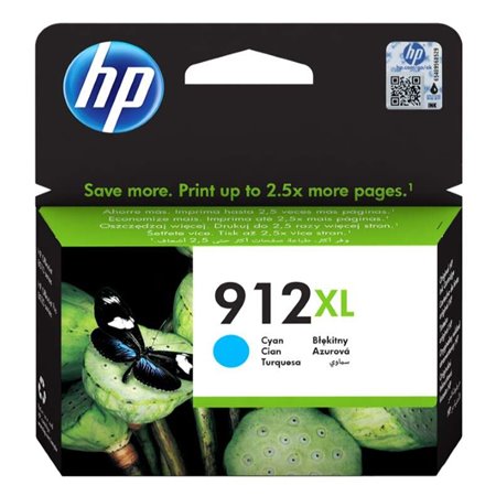 Tinteiro original HP 912XL ciano - 3YL81AE