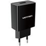 Carregador de Parede Vention WML-CH07-EU-B/ 1xUSB/ 12W