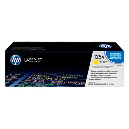 Toner original amarelo HP CB542A - 125A