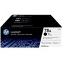 Toners originais HP CE278A pretos, Pack de 2 - 78A