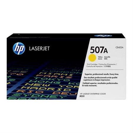 Toner original amarelo HP CE402A - 507A